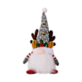 Miniatyrbillede 2 af 5: Julelampe Hjort med Lampe Rudolf Dukke Glødende Ansigtsløs Dukke Soveværelse Festival Gaver Julemandsindretning