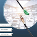 Miniatyrbild 4 av 5: 0258006027 O2 Syresensor Passar till Berlingo C2 C3 C4 C5 C6 C8 för 206 306 307 407 för NO 1618Z6 162