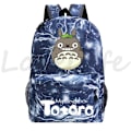 Miniatyrbild 1 av 5: Min granne Totoro Ryggsäckar Anime Ryggsäck Mochila Pojkar Flickor Tecknade Skolväskor Studenter Bokväska Teenage Laptop Reseväska style 5