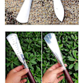 Miniatyrbilde 5 av 5: Hagesparkel og håndspade for omplanting, hagespade, luking, mobil og jevn utgraving og planting