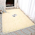 Miniatyrbild 3 av 4: Knfe Soft Fluffy Area Mattor För Sovrum Barnrum Plysch Shaggy Nursery Matta Furry Throw Mattor För Pojkar Gi-4 * 5,2 fot-beige