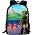 Miniatyrbild 1 av 5: Spel The Legend of Zelda Breath of The Wild Barnryggsäck Kawaii Fritid Kindergarten Student Skolväska Bokväska Barnpresent style 8