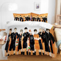 Miniatyrbild 1 av 2: Cover 3d- printed Sängkläder Set Påslakan Quilt Cover Örngott Barn Present Färg 4 US TWIN 173x218cm
