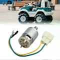 Pikkukuva 5 / 5: RS550 RS390 RS380 Lasten Sähköauton Moottori Vaihteella Johdolla Ja Suurella Väännöllä Ja Teholla 12V 6V DL555 24V 10 Hammasta 1 Cm
