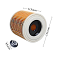 Miniatyrbilde 4 av 5: Reservedeler for Wd2.250 Wd2250 A2004 A2054 Mv2 robotstøvsuger - HEPA-støvsugerposer