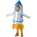 Miniatyrbild 4 av 5: Unisex barn Flickor Astronaut Jumpsuit Fancy Dress Up Pojkar Barn Robot Kostym Toddler 3d Rocket Halloween Kostym 2023 Robot Bag Age 3-4 Years Old