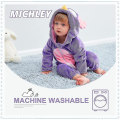 Miniatyrbild 4 av 5: Unisex baby Vinter Höst Flanell Huva Romper Cosplay Jumpsuit Hög kvalitet Owl 24 30 Months