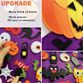Pikkukuva 4 / 5: DIY Halloween Kurpitsa Noita Ripustuskoriste - Liimattavat Koristeet