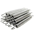 Miniatyrbild 1 av 5: 12-pack 16,5 cm Trampolinfjäder Stål Ersättningskit för Extra Studs Trampolintillbehör Silver