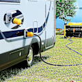Miniatyrbilde 5 av 5: 30A RV Plugg Vri Lås Innløp, Landstrøm Innløpsplugg 125V/250V RV Strømkontakt kompatibel med Marinebåt T