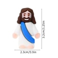 Miniatyrbilde 3 av 5: Religiøse påskefigurer - Kristusdukke, festgaver, gaver
