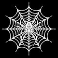 Pikkukuva 2 / 5: Autotarra Spider Web -tyyliin, auton korin ikkunatarra, heijastava tarra, koristeelliset lisävarusteet, valkoinen