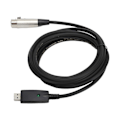 Miniatyrbillede 1 af 2: JORINDO 3 Meter USB til XLR Kabel Han til 3-Pin Hun Mikrofon Kabel Forlængerledning