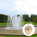 Miniatyrbild 5 av 5: Fontänpump Munstycksset Vattensprayhuvuden Fontänmunstycke Inställning Mässing Fontänsprinklerhuvud Damm Pool Spraymunstycke Vattning Dimmande Tillbehör(g