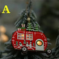 Miniatyrbild 1 av 5: Upplyst julsnöklot Lykta Batteridriven LED-nattlampa med krok Julgransprydnader Presentidéer violet