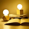 Miniatyrbillede 3 af 5: Træ Cube Bordlampe, E27 Fatning, 1,8m Kabel Med Afbryder, Max 60w, Edison Industrielt Retro Dekorativ Lampe, Bruges I Soveværelse, Stue, Studio, Ca