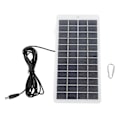 Miniatyrbilde 1 av 5: Solcellepanel Bærbar Høy Effektivitet Værbestandig Solcellelader med DC-grensesnitt for Trafikklys 5W 12V