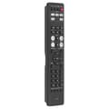 RC1162 Universell Fjernkontroll med Store Knapper for TV, Erstatning Kompakt ABS Sort Kontroller