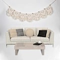 Miniatyrbild 3 av 5: Tofs Vävd Väggbonad Boho Chic Boho Hem Geometrisk Konst Dekor, Vacker Lätt Elegant, 110 x 20cm