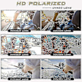 Miniatyrbilde 3 av 4: Polariserte solbriller runde retro metallramme steampunk for menn og kvinner unisex