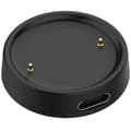 Pikkukuva 1 / 4: USB-C/Type-C Älykellon Lataussovitin Amazfit Bip 6/Active 2 -kelloille, Musta, SZRH AS
