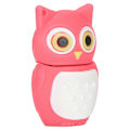 Miniatyrbilde 1 av 3: Tegneserie U Disk Rosa Ugle Utseende Høyhastighets Bulk Lagring Flash Drive Minneenhet 16GB