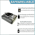 Miniatyrbillede 2 af 5: Lcs36 Lcs40 Batterioplader Til Black And Decker 36v 40v Max Lithium- Batteri Lbxr36 Lbx36 Lbxr2036