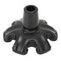 Miniatyrbillede 2 af 5: Krykkeprop 6 Søjle Design Skridsikker Gummi 19mm Krykkepropper til Stok Vandrestav Skydestok