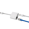 Pikkukuva 5 / 5: Type C OTG Ethernet -sovitin USB C - RJ45 Ethernet LAN -verkkokaapelisovitin 100 Mbps, yhteensopiva Type C -matkapuhelimien ja -tablettien kanssa