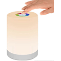 Miniatyrbillede 1 af 5: LED Natlampe, Smart Sengelampe, Touch Kontrol, Dæmpbar, USB Genopladelig, Bærbar, Soveværelse, Camping (Varm Hvid)