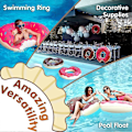 Miniatyrbild 3 av 5: munk poolflotte pool munk poolflotte munk uppblåsbar munk innerslang munk pool