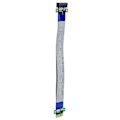 Pikkukuva 1 / 3: PCIE-jatkokaapeli 1X Riser-kortin jatkojohto DoubleSpeed uros-naaras -sovitin Ribbon EP051