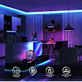 Miniatyrbilde 3 av 5: 5m - LED-lysstripe RGB / Halo / LED-lysstripe flerfarget