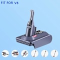 Miniatyrbillede 2 af 5: V7 V8 Adapter til 18V Lithium-Ion Batteri til v8 batteri udskiftning