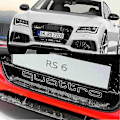 Miniatyrbild 2 av 3: Cool Quattro Logobadge Emblem Bilsticker Frontgrill Nedre Trim För Aud-i A6 A7
