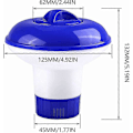 Miniatyrbillede 2 af 5: Klordispenser Automatisk Klordispenser Flydende Pooldispenser Dispenser Justerbar Klordispenser Flydende Spadispenser