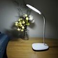 Miniatyrbilde 1 av 5: LED USB Fleksibel Bordlampe Bordplate Nattbord Berøringsbryter Dimbar Lese Studielampe