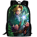 Miniatyrbild 1 av 5: Spel The Legend of Zelda Breath of The Wild Barnryggsäck Kawaii Fritid Kindergarten Student Skolväska Bokväska Barnpresent style 2