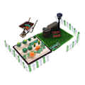 Miniatyrbild 1 av 4: Mikro Grönsakslandskap Modell Hantverk Grönsaksfigurer för Barn Pojkar Flickor