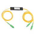Miniatyrbilde 3 av 5: SC APC 1X2 PLC Singlemode Fiber Optisk Splitter SC/UPC PCL Splitter