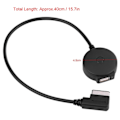 Miniatyrbild 4 av 4: Bil AMI MDI Bluetooth Audio AUX Hona USB Adapterkabel för A1 A3