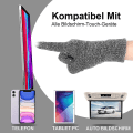Miniatyrbild 3 av 5: Handskar Herr Dam Vinterhandskar Touchscreen Handskar Varma Handskar Stickade Finger S-l M