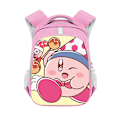 Miniatyrbild 1 av 5: Kirby Barn Ryggsäck Pojkar Ryggsäck Tecknad Anime Studentbok Väska Barn Flickor Skolväska Barn Ryggsäck Födelsedagsfest Present Kirby-5