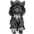 Miniatyrbilde 1 av 4: Kattestatuett av Grim Reaper i kappe, Svart Søt Kattestatuett i kappe, Gotisk Katte- og Hekse Grim Reaper-dekorasjon, Reaper Cat Deco