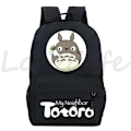Miniatyrbild 1 av 5: Min granne Totoro Ryggsäckar Anime Ryggsäck Mochila Pojkar Flickor Tecknade Skolväskor Studenter Bokväska Teenage Laptop Reseväska style 1