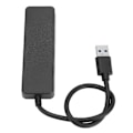 Miniatyrbilde 1 av 3: USB 3.0 4-port hub 5 Gbps høy hastighet 4 i 1 beskyttelsesfunksjon USB-splitter for hjemmereiser kontor utendørs