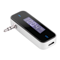 Miniatyrbilde 1 av 5: Universal FM-sender for bil med handsfree-samtaler og 3,5 mm lydplugg for mobiltelefon