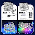 Miniatyrbilde 4 av 5: 10m/20m USB Juletre LED Lyslenke med Smart Bluetooth App Fjernkontroll Hjem Dekor Eventyr Garland