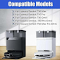 Miniatyrbillede 3 af 5: Tilbehørsdele kompatible med Ecovacs Deebot T50 Max/T50 Pro/T50 Omni/T50 Pro Omni/T50 Max Pro Omni Dele