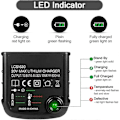 Miniatyrbillede 3 af 5: Black & Decker 18V Li-ion Batterioplader Kompatibel med LCS1620 Model